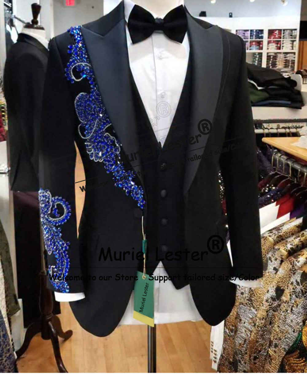 Men'S Formal Wear Attire - Exclusieve bruidspakken voor heren met juwelen,