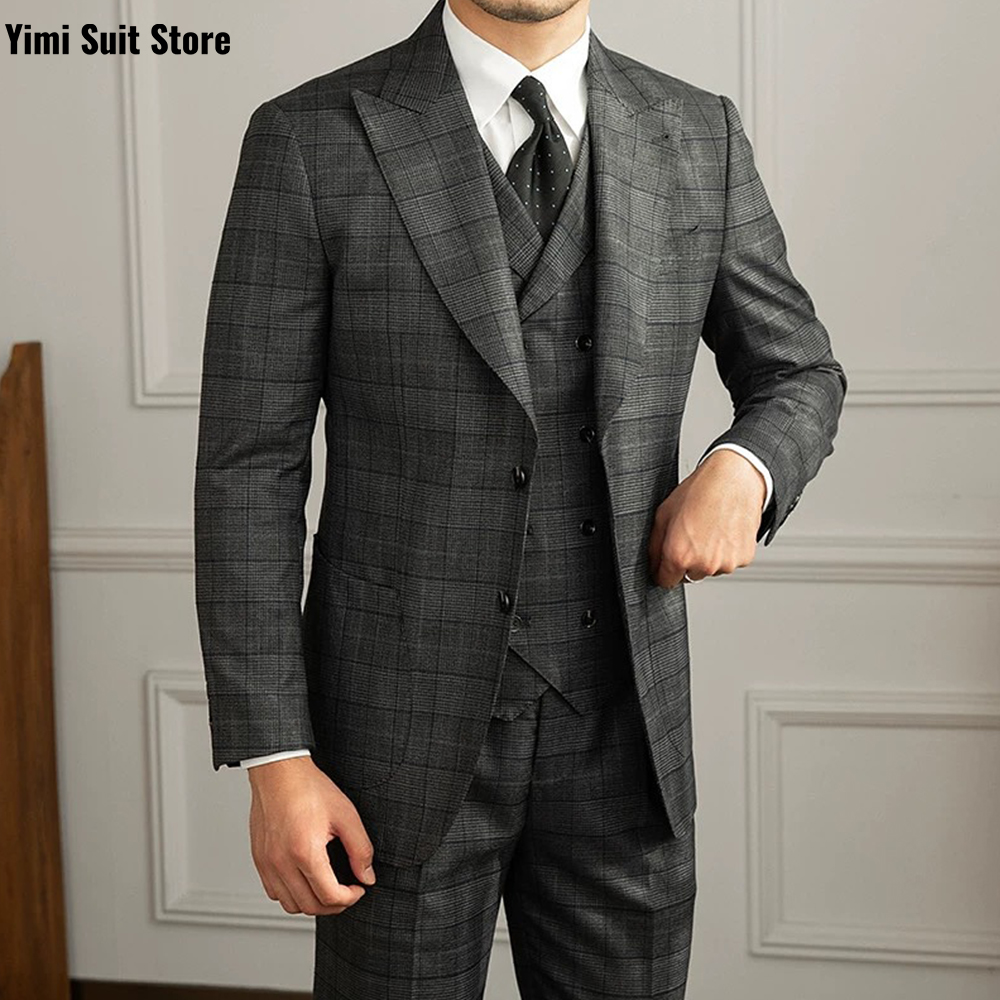 YiMinpwp Mannen Pak 3 Stuks Se - Men Formal Wear Modern recensie en prijs