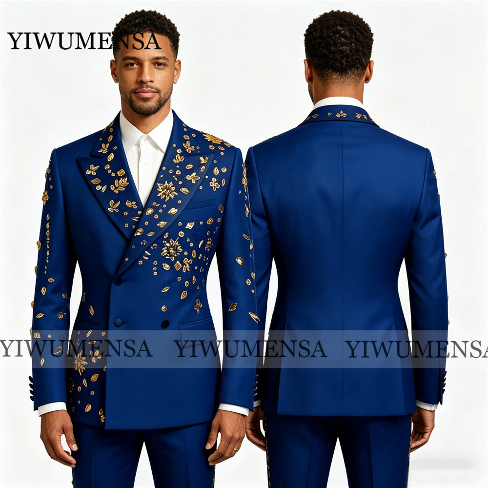 Briljante Koningsblauwe Pakken - Men'S Formal Wear Jewelry recensie en prijs