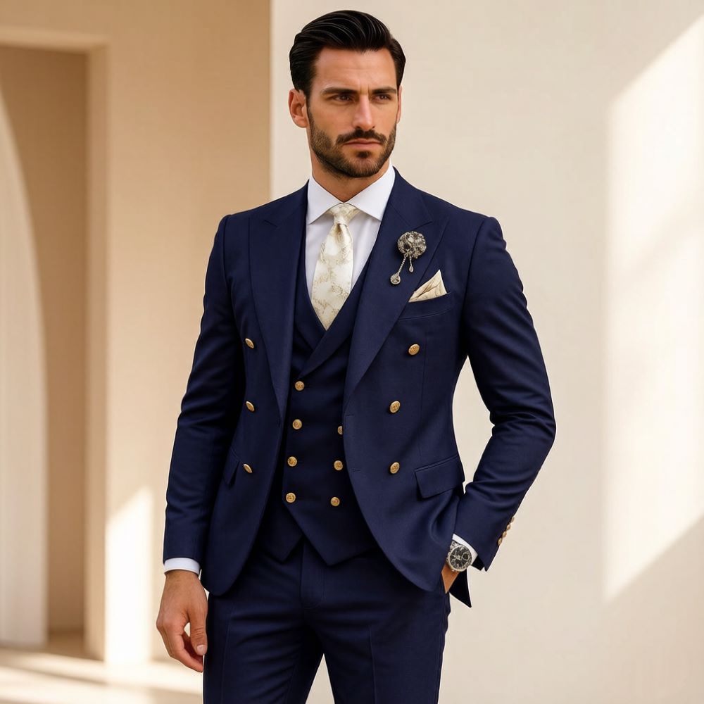 Heren Ivoorbruin Bruidspak Sli - Men Formal Wear Modern recensie en prijs