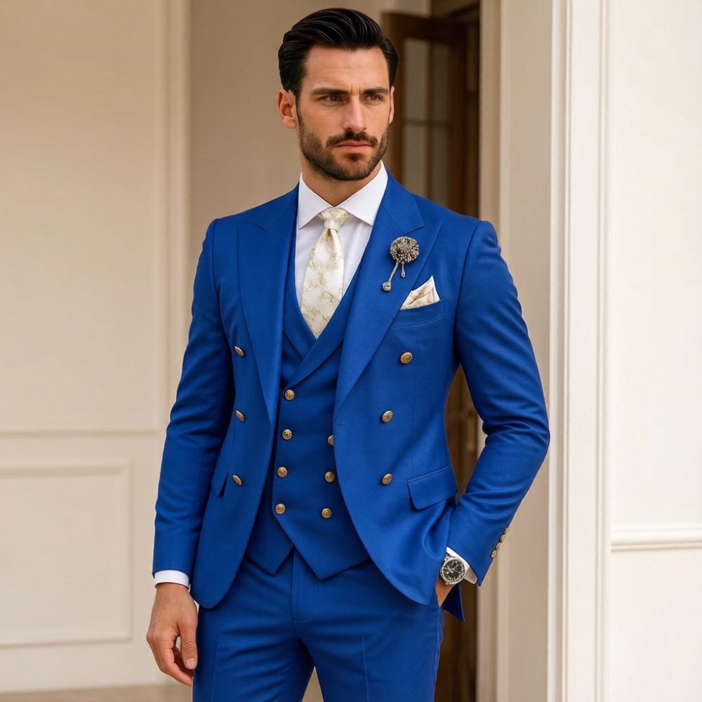Heren Ivoorbruin Bruidspak Sli - Men Formal Wear Modern recensie en prijs