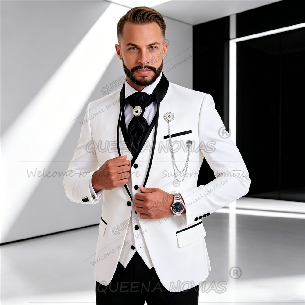 Elegante witte pakken voor her - Men'S Formal Wear Attire recensie en prijs