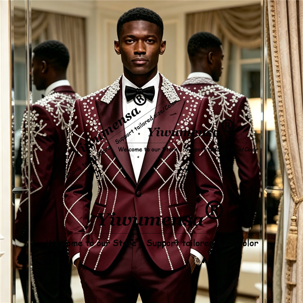 Mannelijke Mode Diamant Kralen - Men'S Formal Wear Attire recensie en prijs