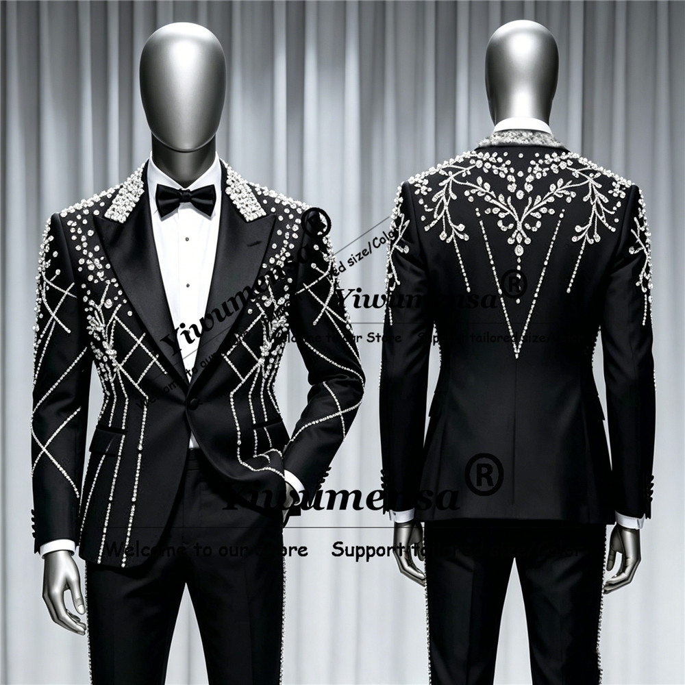 Mannelijke Mode Diamant Kralen - Men'S Formal Wear Attire recensie en prijs
