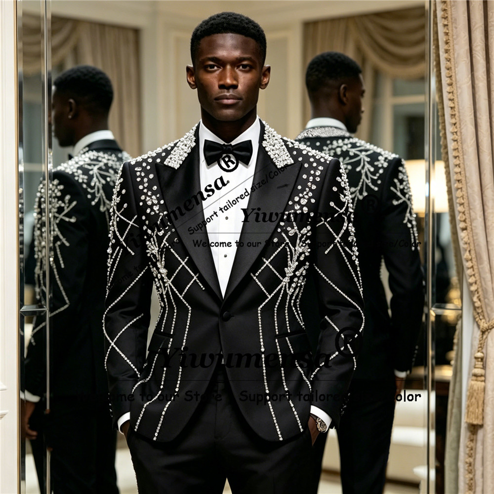 Mannelijke Mode Diamant Kralen - Men'S Formal Wear Attire recensie en prijs