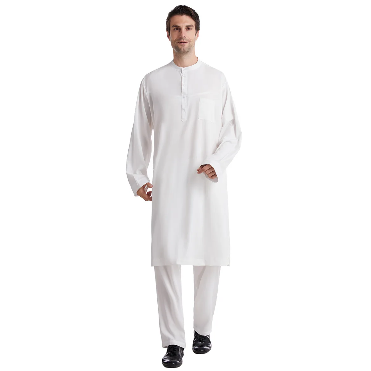 Moslim Mannen Jubba Thobe 2-de - Arabic Formal Wear Men recensie en prijs