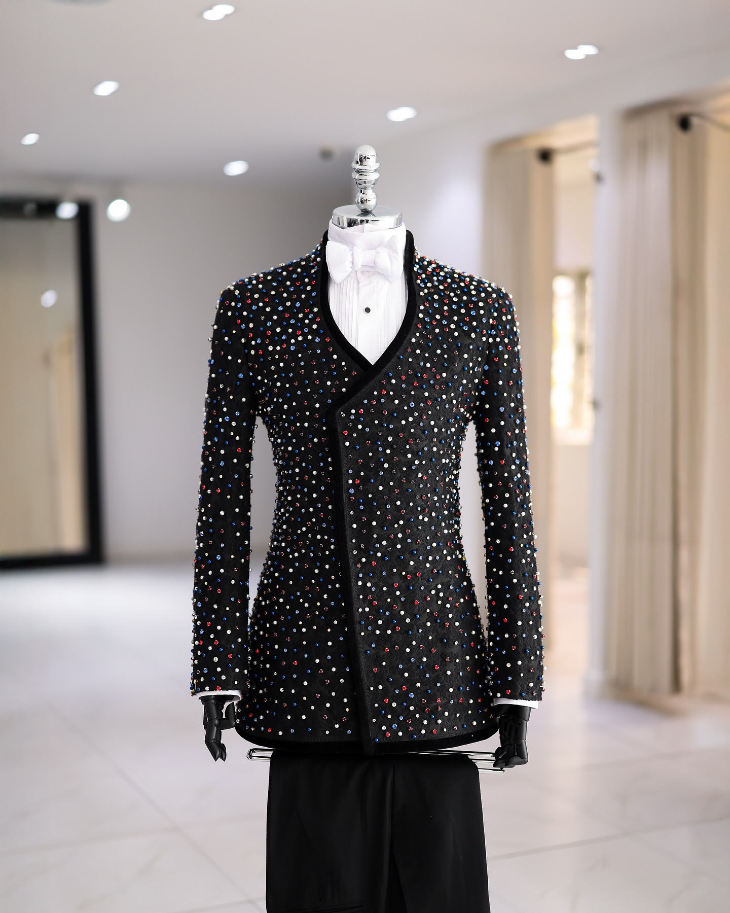 Kleurrijke Kristallen Mannen P - Men Formal Wear Modern recensie en prijs