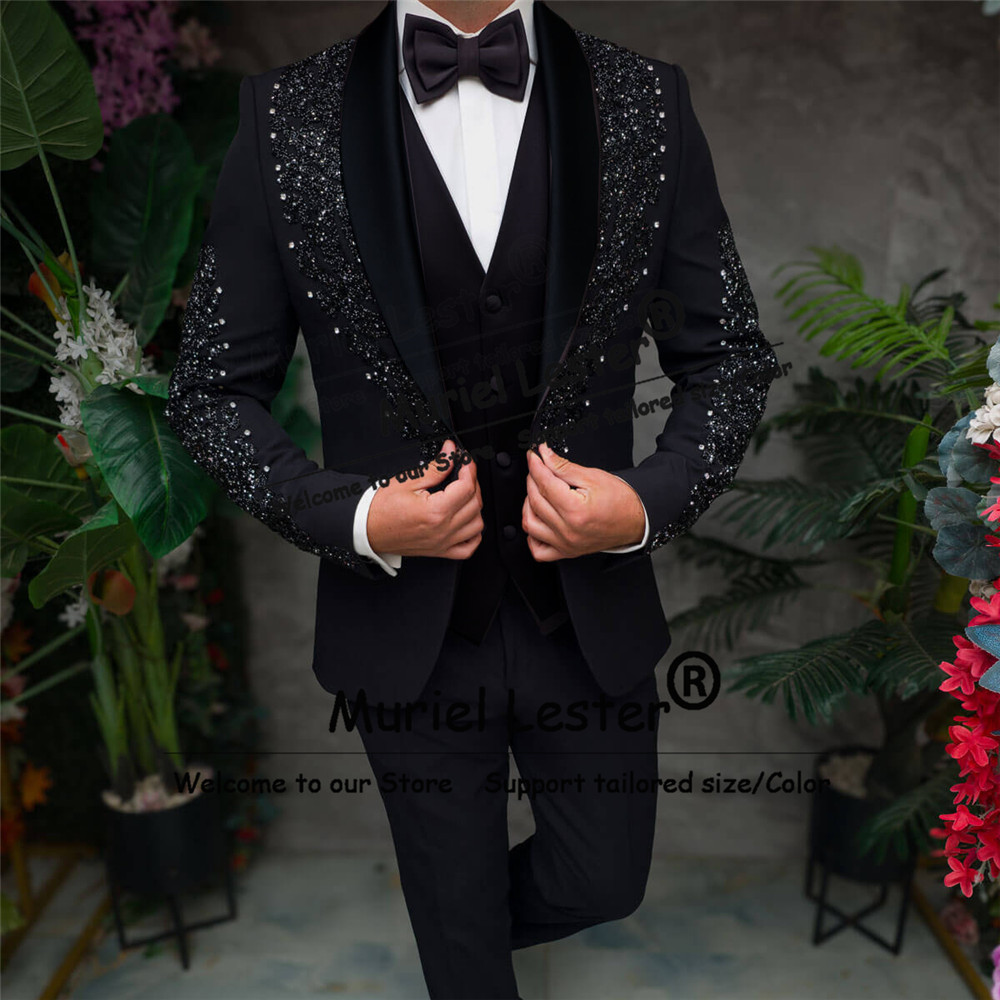 Sparkly Kristallen Kralenpakke - Men'S Formal Wear Attire recensie en prijs