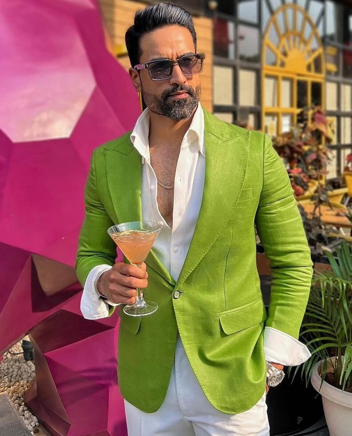 Knappe groene bruidegom mannen - Men Formal Wear Modern recensie en prijs