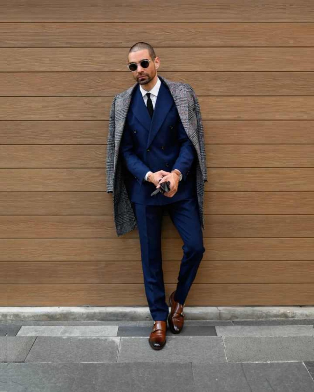 Moderne rasterwollen mix heren - Men Formal Wear Modern recensie en prijs
